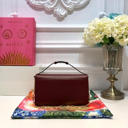 Firstbag ru Gucci leather small bag shoulder Zumi smooth 0825